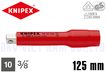 Khẩu nối dài cách điện Knipex 98 35 125