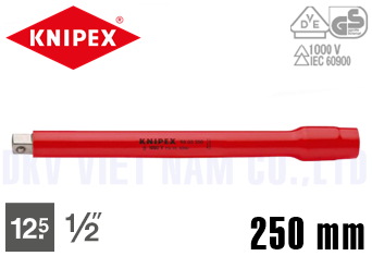 Khẩu nối dài cách điện Knipex 98 45 250