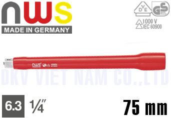 Khẩu nối dài cách điện NWS 2025M-75