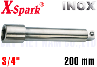 Khẩu nối dài Inox X-Spark 8515-1008