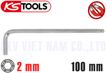Khóa lục giác inox KS Tools 964.0502