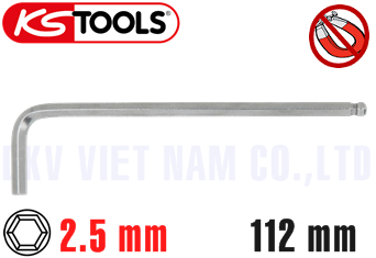 Khóa lục giác inox KS Tools 964.05025