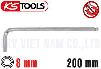 Khóa lục giác inox KS Tools 964.0508