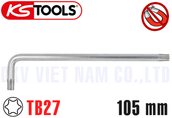 Khóa lục giác inox KS Tools 964.0605