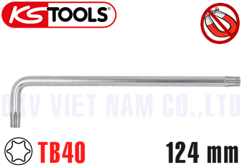 Khóa lục giác inox KS Tools 964.0607