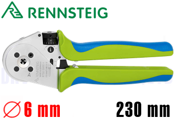 Kìm bấm cốt Rennsteig 8750 0000 6