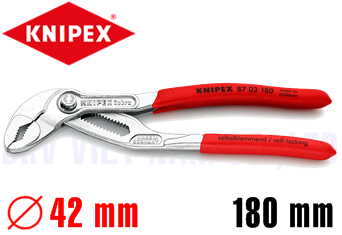 Kìm bơm nước Knipex 87 03 180 