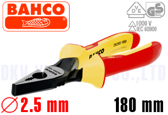 Kìm cách điện Bahco 2628 S-180