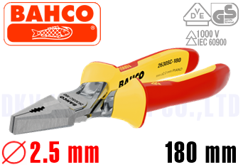 Kìm cách điện Bahco 2630SC-180