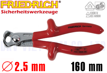 Kìm cách điện Friedrich 209403