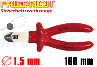 Kìm cách điện Friedrich 209441
