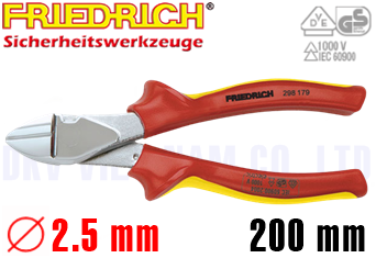 Kìm cách điện Friedrich 296205