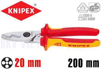 Kìm Cách Điện Knipex 95 16 200
