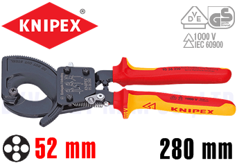 Kìm Cách Điện Knipex 95 36 280