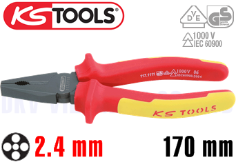 Kìm cách điện KS Tools 117.1111