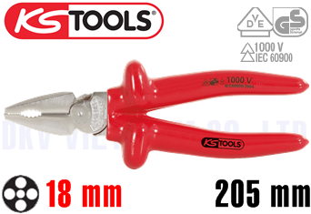 Kìm cách điện KS Tools 117.1276