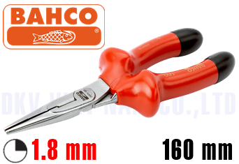 Kìm cách điện mỏ nhọn Bahco 2430V-160