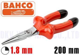 Kìm cách điện mỏ nhọn Bahco 2430V-200