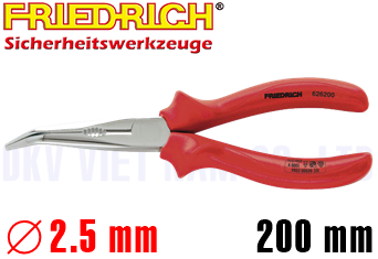 Kìm cách điện Friedrich 626200