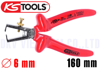 Kìm cách điện tuốt dây KS Tools 117.1271