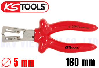 Kìm cách điện tuốt dây KS Tools 117.1272