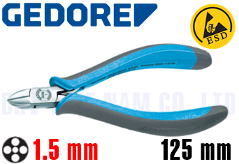 Kìm cắt chống tĩnh điện Gedore 8306-4