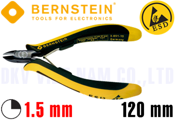 Kìm cắt chống tĩnh điện Bernstein 3-651-15