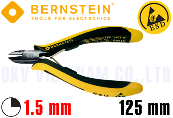 Kìm cắt chống tĩnh điện Bernstein 3-654-15