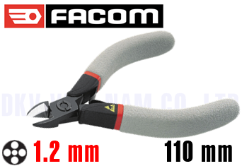 Kìm Cắt chống tĩnh điện Facom 435.RE