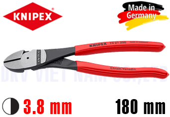 Kìm cắt Knipex 74 21 180