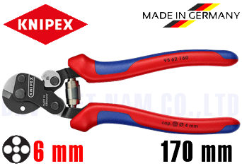Kìm Cắt Knipex 95 62 160