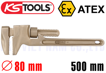 Mỏ lết chống cháy nổ KS Tools 963.1711