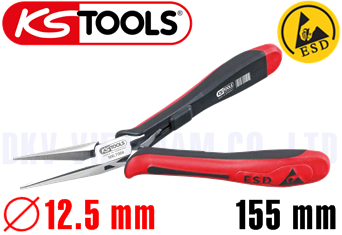Kìm Mỏ Nhọn Chống Tĩnh Điện  KS Tools 500.7072