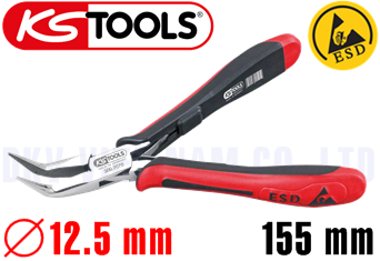Kìm Mỏ Nhọn Chống Tĩnh Điện KS Tools 500.7073