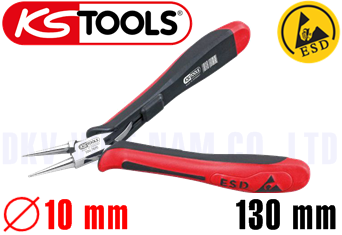 Kìm Mỏ Nhọn Chống Tĩnh Điện KS Tools 500.7076