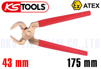 Kìm cắt chống cháy nổ KS Tools 962.0640