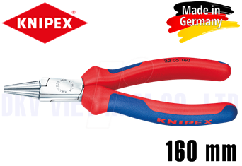 Kìm mỏ nhọn Knipex 22 05 160
