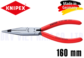 Kìm mỏ nhọn Knipex 27 01 160