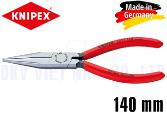 Kìm mỏ nhọn Knipex 30 21 140