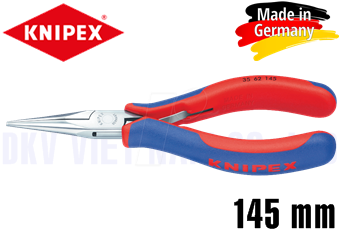 Kìm mỏ nhọn Knipex 35 62 145