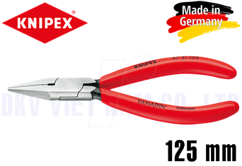 Kìm mỏ nhọn Knipex 37 21 125