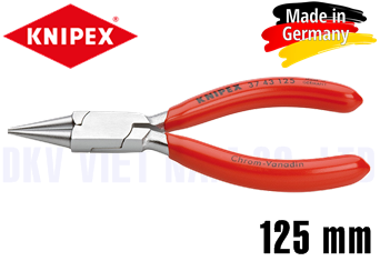 Kìm mỏ nhọn Knipex 37 43 125