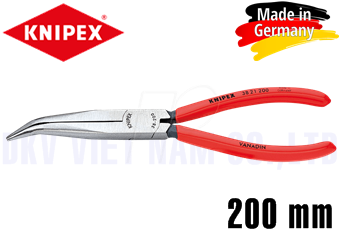 Kìm mỏ nhọn Knipex 38 21 200