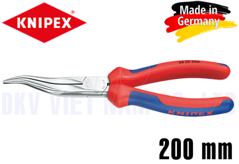 Kìm mỏ nhọn Knipex 38 35 200