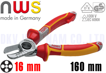 Kìm cách điện NWS 043-49-VDE-160-SB