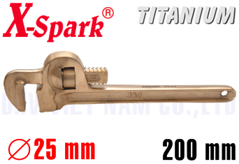 Kìm ống Titanium X-Spark 5102-1002