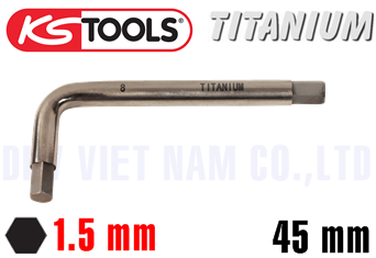 Lục chìm Titanium KS Tools 965.0401