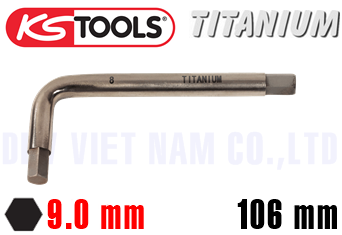 Lục chìm Titanium KS Tools 965.0409 