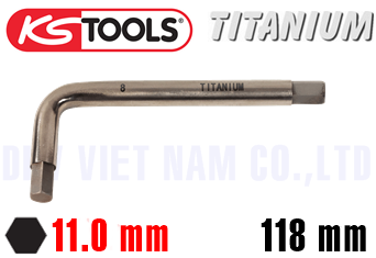 Lục chìm Titanium KS Tools 965.0411 
