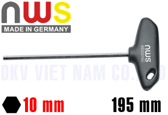 Lục giác chữ T NWS 304-10,0-SB 